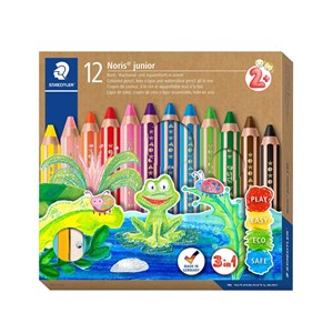 Färgpennor Staedtler Noris Junior 140 12 färger