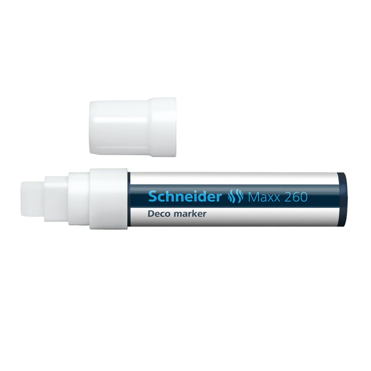 Pennarelli A Gesso Schneider Maxx 260 - Punta Spessa 5+15mm, Lavabili, Per Vetri E Lavagne, 5 Colori Assortiti