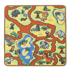 Lekmatta Zoo 67x67cm