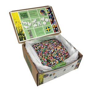 NABBI BioBeads Rørperler Låda 55000 10-F Mix