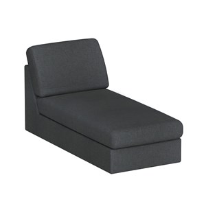 Modulær soffa Move Divan B.65 cm, mørkegrå vouge