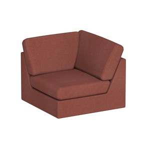 Modulærsoffa Move Hjørnerett B.88 cm korall vouge