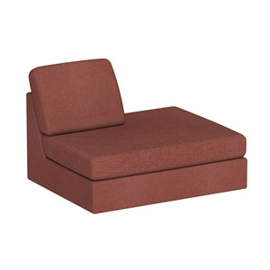Modulærsoffa Move Finish rett B.88 cm korall vouge