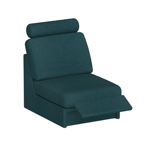 Modulær soffa Move hvilestol B.65 cm, havblå vouge