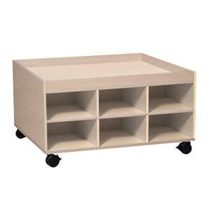 Lekbord Smarty 12 fack H.55 cm, klarlackerad