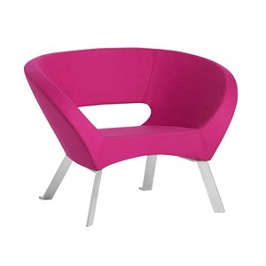 Fåtölj Lyon, magenta REA