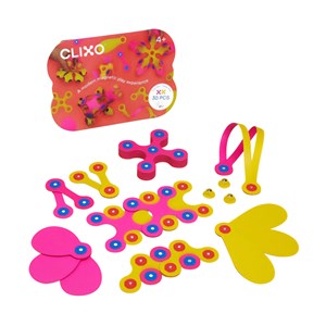 Clixo Crew Pack 30 delar Rosa/Gul