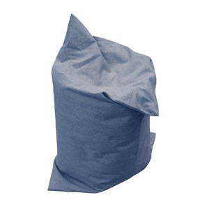 Sittsäck Almira 100x140 cm, denimblå