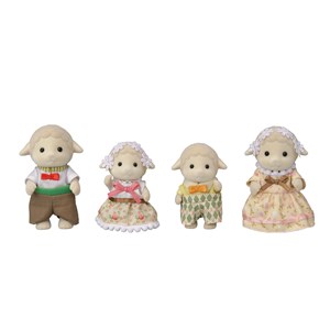 Sylvanian Familjen Får 4 olika