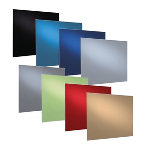Stofftavle med aluramme 60x90 cm