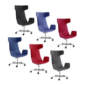 Lenestol Flexi Lounge med hjul