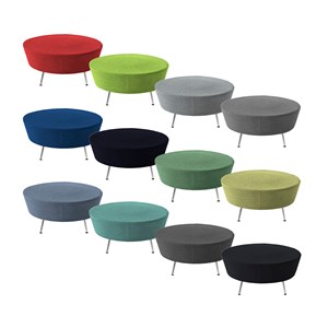 Sofaskammel Seppo rund 90 cm