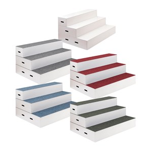 Scenetrapp 3 bredd 120 cm