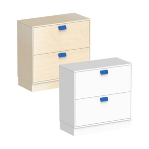 Skuffeseksjon Max 5, 2 store skuffer