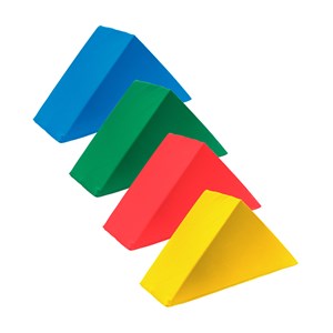 Byggekloss Trekant 40 x 40 x 56/20 cm