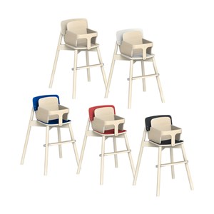 Stol Fanny med bøyleinnsats sh 52 cm, laminat