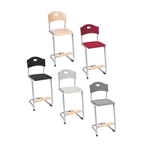 Elevstol Nike u-ramme sh 65 cm, hpl