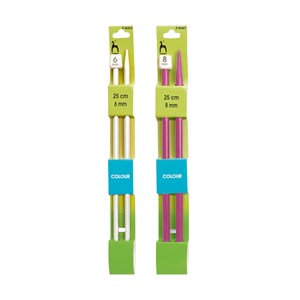Strikkepinner plast 25 cm