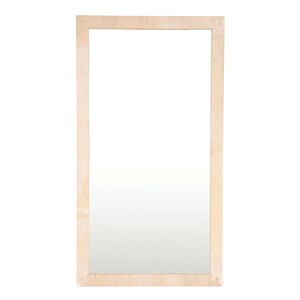 Spegel 72x132 cm med träram för spegeldekor