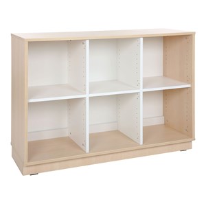 Quadro Modul M, 6 fack liggande, björk