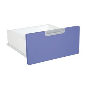Quadro Låda smal B37 cm, blå