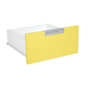 Quadro Låda smal B37 cm, gul