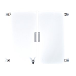 Quadro Dubbeldörr stomme u m.vägg H75 cm, vit