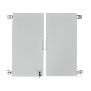 Quadro Dubbeldörr stomme u m.vägg H75 cm, grå