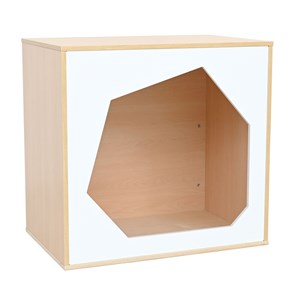 Quadro Lekhus Grottan, björk/vit front
