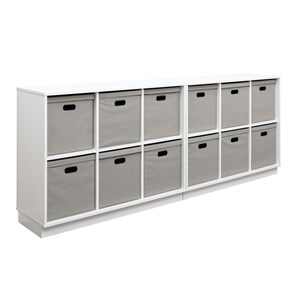 Quadro Modul M liggande set 89, vit stomme