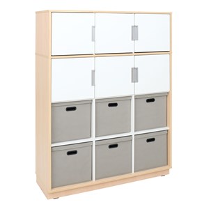 Quadro Förvaring set 94, björkstomme