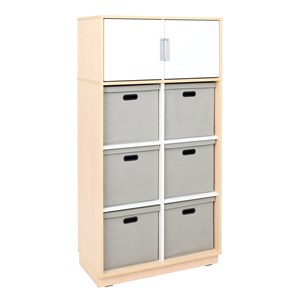 Quadro Förvaring set 99, björkstomme