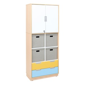 Quadro Förvaring set 105, björkstomme