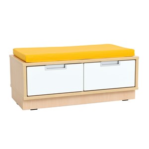 Quadro Sittbänk med 2 lådor och madrass
