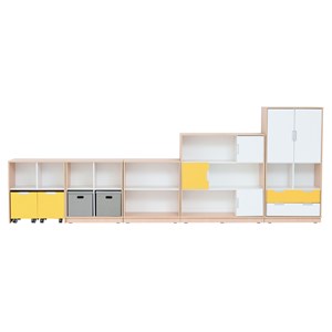 Quadro Förvaring set 179, björk stomme