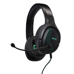 Headsets AVIGA svart 3.5mm