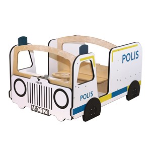 Lekmöbel polisbil