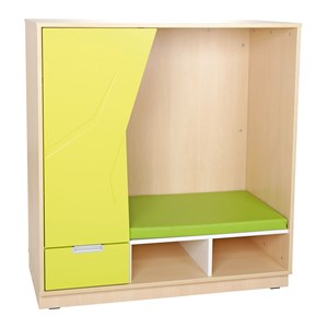 Quadro Lekhus Krypin förvaring, björk/lime