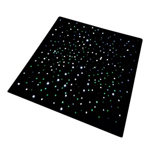 Sensorisk matta LED 95x95 cm