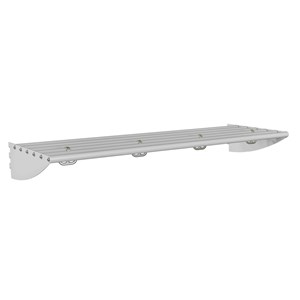 Hatthylla Basic 2-plats B 60 cm, grå
