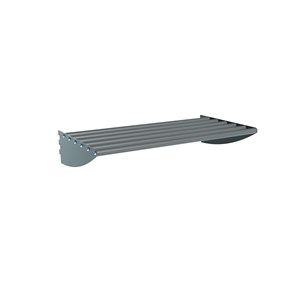 Skohylla Basic 2-plats B 60 cm, grafitgrå