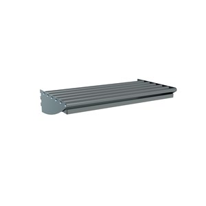Skohylla med dropplåt Basic 2-plats B 60 cm,grafit