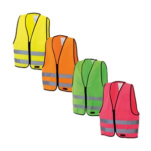 Refleksvest XXS med glidelås