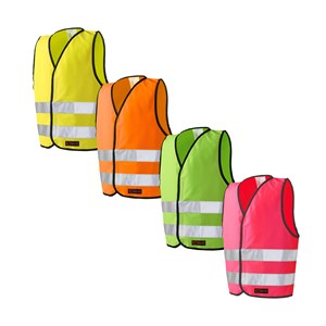 Refleksvest M borrelåslukking foran