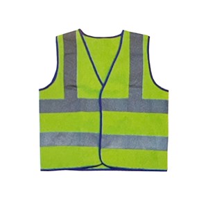 Refleksvest barn S lengde 40 cm Ø 70 cm, grønn