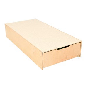 Scen Moje med säng L146xB70xH30cm, linoleum