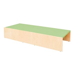 Scen Moje 159x66xH30 cm, lj.grön matta