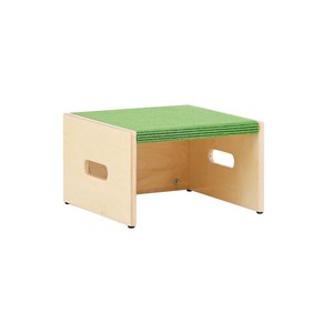 Scenmodul Moje B33xD33xH20 cm, grön matta