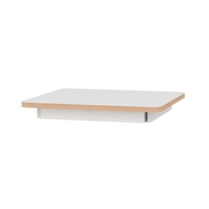 Bordsskiva Nea 79x79 cm, vit hpl