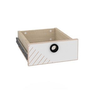 Låda Flo H 14 cm, vit